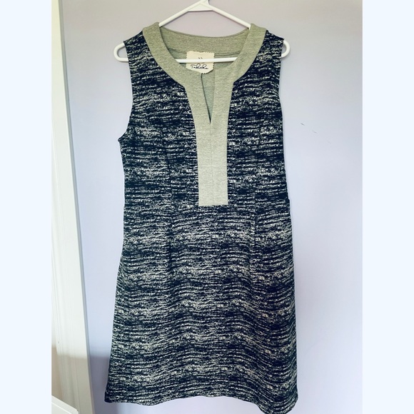 Anthropologie CINCHED KNIT DRESS BY TABITHA - Picture 2 of 4